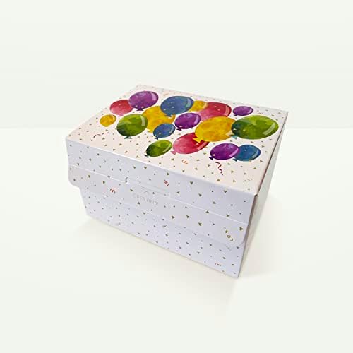 FETTIPOP poklon kutija DIY, poklon kutija Eksplodiranje Confetti 7,1x5,5x4,3 inča, skok poklon box rođendan,