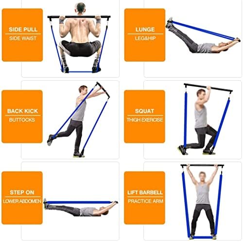 JYDBRT fitnes traka za otpor trake set Extender Yoga Pilates Vježba Fitnes oprema za kućni fitnes sa elastičnom