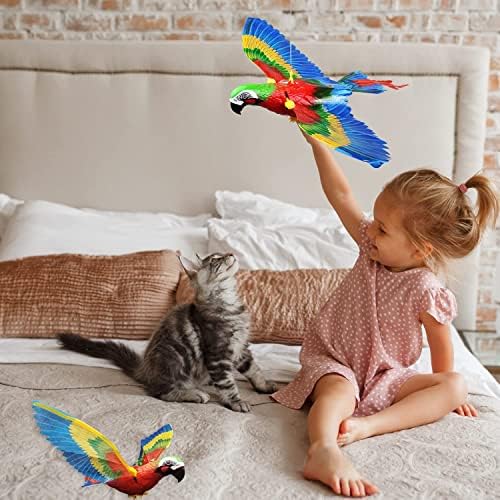 Wcjjgm leteća ptica igračka za mačke, simulacija ptica interaktivna igračka za mačke za mačke