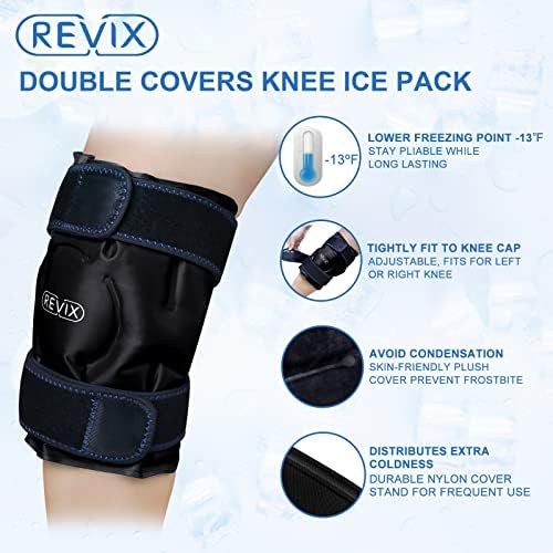 REVIX Ice Pack za koljena za višekratnu upotrebu i REVIX zapešće Ice Pack za reljef karpalnog tunela