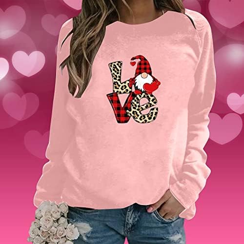 Duksevi zaljubljenih za žene Modni Leopard plaćeni gnomi Love majice Bluza Ležerne prilike pulover