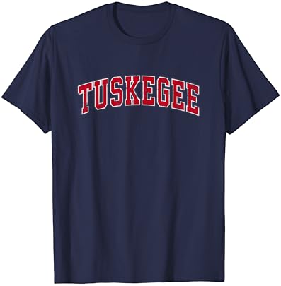 Tuskegee Alabama al Vintage Sports Design Red Design Majica
