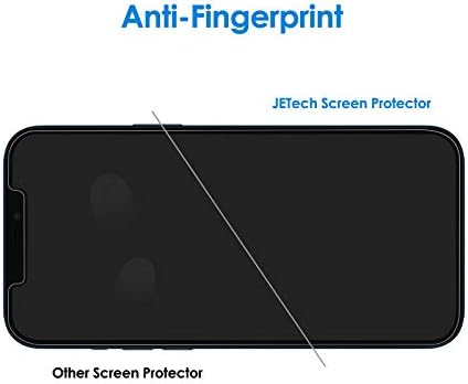 JETech zaštitnik ekrana za iPhone 12 Pro Max 6,7 inča, Film od kaljenog stakla, 3 pakovanja