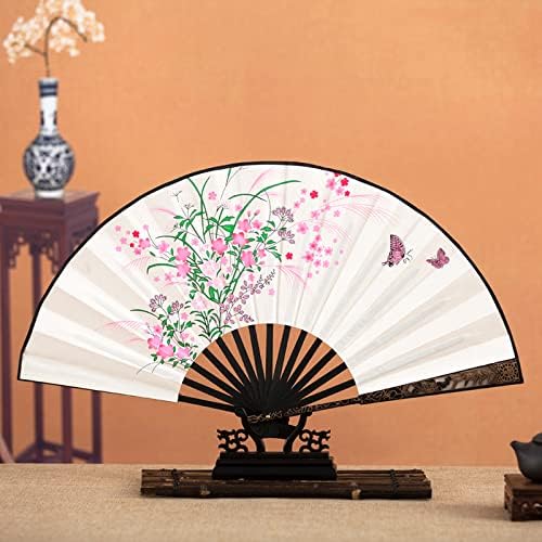 Egazs ručni ventilator sklopivi ventilator muških rižinih papirnog navijača kineski stil retro stil šuplji
