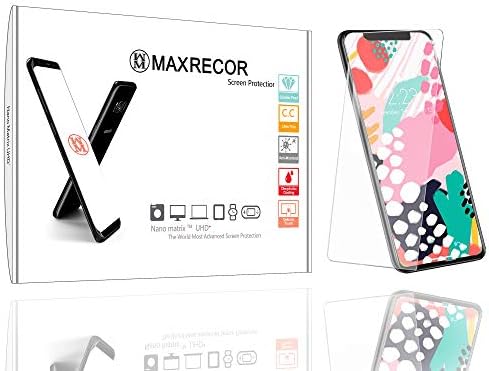 Zaštitnik zaslona dizajniran za Samsung SMX-F34 SC-D372 digitalni kamkorder - Maxrecor Nano Matrix protiv