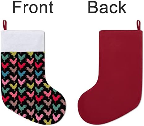 Šareni penis pijetao personalizirani božićni čarapa Početna Xmas Tree Kamin Viseći ukrasi