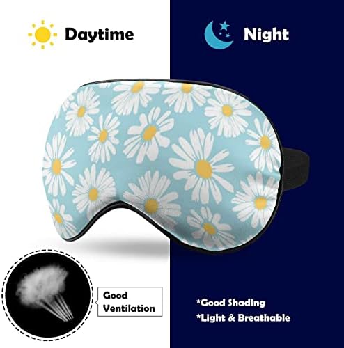 Daisy cvijet mekano maska ​​za oči efektivne maske za spavanje za spavanje Udobnost za povezivanje sa elastičnim