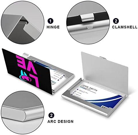 Love Dental Hygienist dizajn poslovna lična karta držač slučaj profesionalni organizator metalni tanak džep