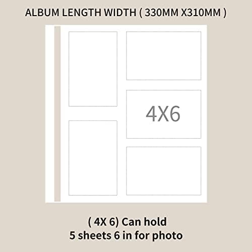 Hongxing Photo Album 4x6 1200 Pocket Photos, extra Large Capacity family Wedding Picture albumi sadrži