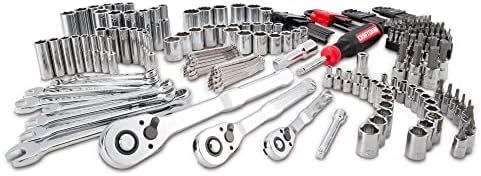 Craftsman Mechanic Set alata, 230 komada sa 3 ladice, utičnice, produžne šipke, ključevi, Šesterokutni