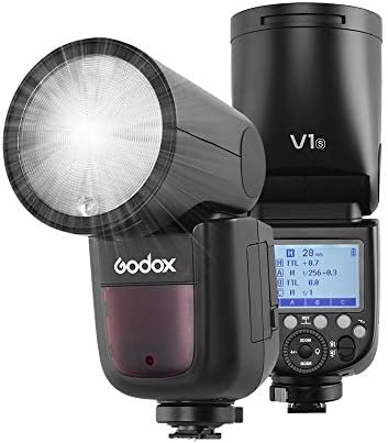 Godox V1s profesionalna kamera Blic Speedlight okrugla glava bežični 2.4 G Fresnel Zum za Sony a7rii a7R a58