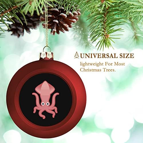 Giant Squid Božić ukrašena Lopta božićno drvo ukras za porodični odmor Božić Party Dekoracije poklon 1kom