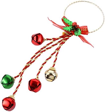 Bestoyard Metal Bells Božić Jingle Bell ornament Vješalica za vrata Viseći privjesak za festival Holiday