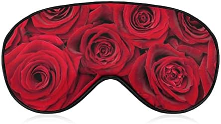 Prekrasne crvene ruže Mekano maska ​​za oči efektivne maske za spavanje za spavanje Udobnost