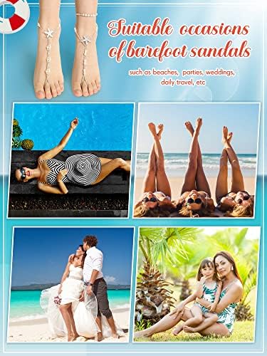 Fumete 12 kom plaža bosonoge sandale nakit stopala Anklet plaža vjenčanje stopala nakit prst