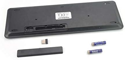 BoxWave tastatura kompatibilna sa Lenovo IdeaPad Gaming 3i-MediaOne tastaturom sa TouchPad-om, USB Fullsize tastaturom PC Wireless TrackPad-Jet Black