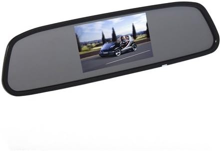 5-inčni TFT LCD Car Color Color Retroving monitor za rečju za sigurnosnu kopiju parkiranja DVD VCR
