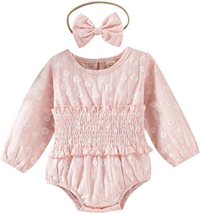 Baby Girl outfit mammy dojenčad djevojke s dugim rukavima cvjetni tiskani pulover Romper Newborn kofer Bodysuits