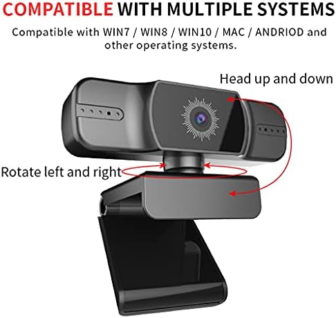 ZHUHW Web kamera puna Web kamera ugrađena mikrofon web kamera za računarski Laptop Prenos uživo video poziv