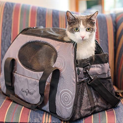 Gen7Pets Carry me nosač za kućne ljubimce za pse i mačke – laka prenosivost, torbica za flašu vode,
