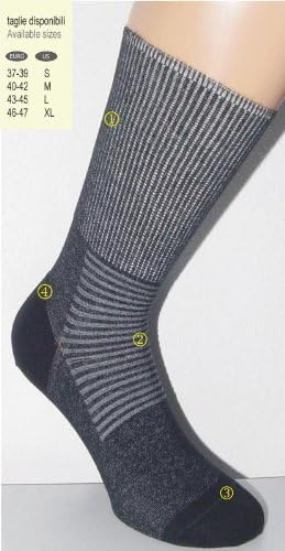 Czsalus dijabetičke čarape za osjetljive noge sanirani sa srebrom