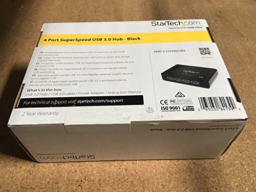 Starch pribor ST4300USB3 4 Port Black SuperSpeed ​​USB 3.0 HUB Elektronika