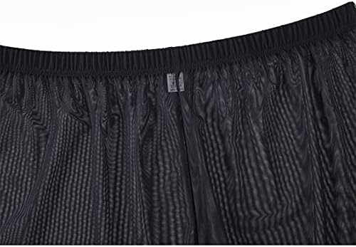 Tanbom seksi muški donje rublje prozirna tanka mreža za spavanje najlonska casual labava vidi kroz pidžamu Home Nosite bokserske kratke hlače