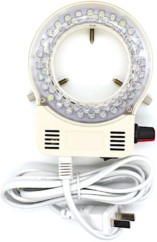 56 LED mikroskopski prsten za osvjetljavanje svjetla sa prigušivačem za Stereo mikroskop odlično svjetlo za