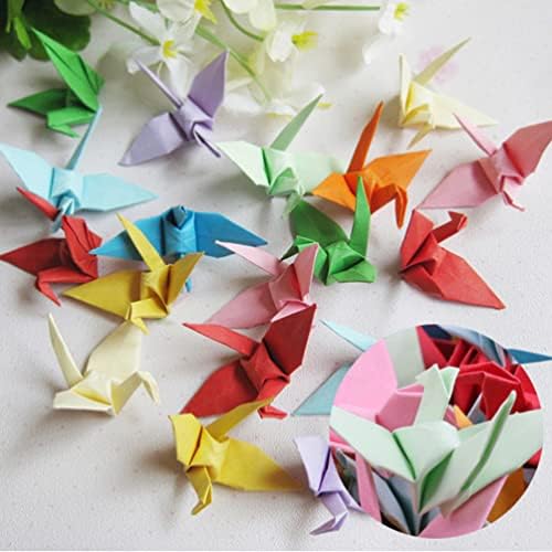 Aboofan Domaće ukrase origami papirnati kranovi za rođendan vjenčanja Valentines DAN DRUŠTVE DIJAVOST