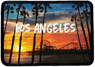 Los Angeles California Patch Per Plach Travel Dye Sublimacijski gvožđe na Aplikaciji