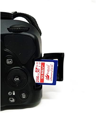 BigBuild tehnologija 256GB Ultra Fast U3 SDXC 95MB/s memorijska kartica kompatibilna sa Fujifilm