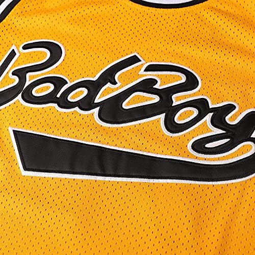Mesospero Badboy # 72 Biggie Malls Movie NotorOuse Big 90-ih Hip Hop odjeća za zabave Muškarci Basketball Jersey