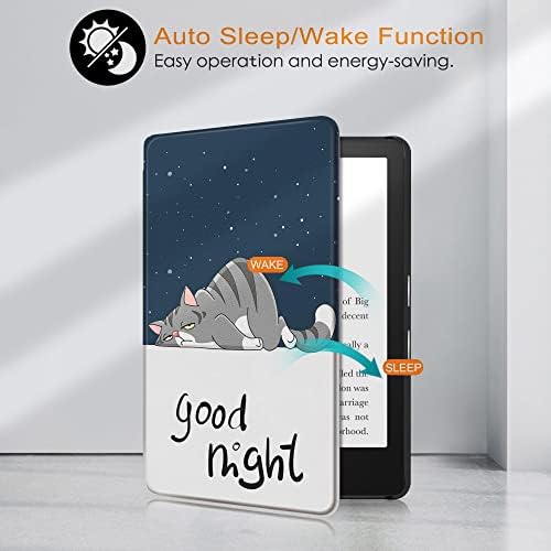 Kindle Paperwhite Case 10th generacija 2018 Izdanje-PU Koža Smart Cover sa Auto Wake / Sleep.[Ne odgovara novom izdanju Paperwhite 11. generacije 2021.]