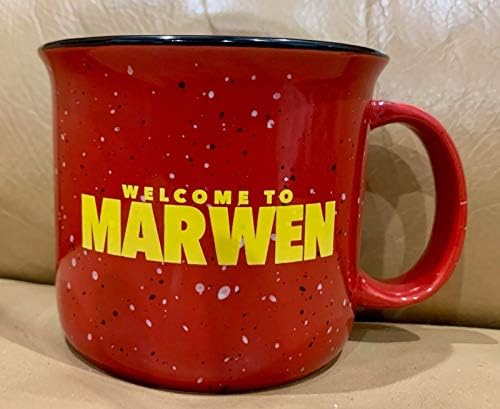 Dobrodošli u Marwen šolja za kafu Original Rare Promo Artikal novi Steve Carrell 2018