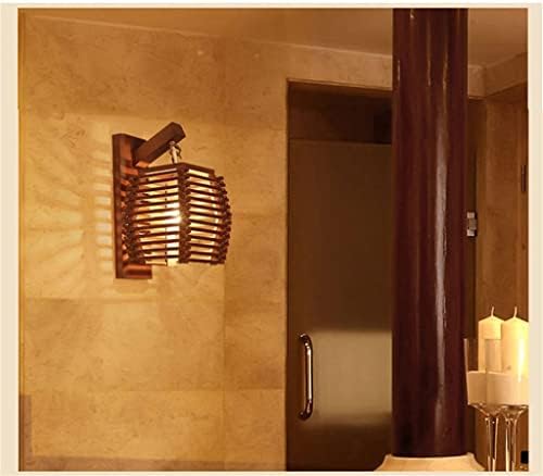 XWWDP kineska bambusova zidna lampa zid Sconce svjetlo prolaz Koridor Hotel Ktichen Dinging soba restoran kafe