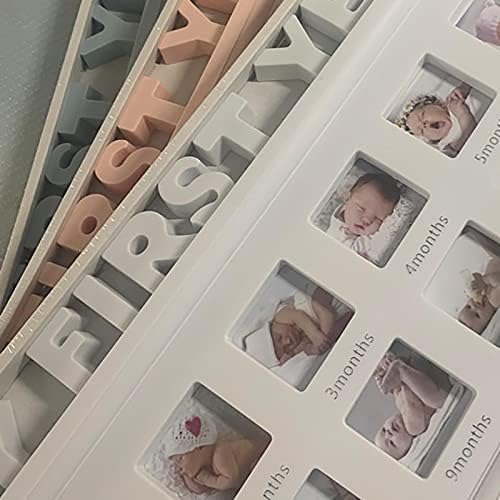 ＫＬＫＣＭＳ 12 mjeseci foto godine baby infant newborn albumi slika fotografija uspomena, Bijela