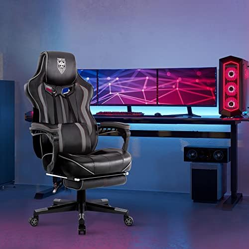 Vonesse Gaming stolica za odrasle Gaming stolice sa naslonom za noge naslonjena stolica za kompjuterske igre za
