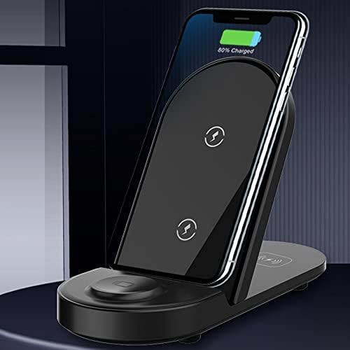 ZSEDP 3 u 1 punjač za mobilni telefon gledajte slušalice desktop charge Dock sklopivi dizajn