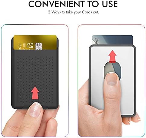 Biajiya držač kartice za poleđinu telefona za MagSafe Magnetic Silicone Wallet kompatibilan sa iPhoneom