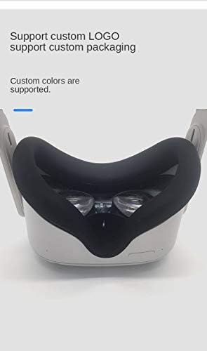 3pcs silikonski pokrov za lice za oculus Quest 2 pokrivač za lice za lice za oči za očni jastuk za okulus 2 dodatna oprema