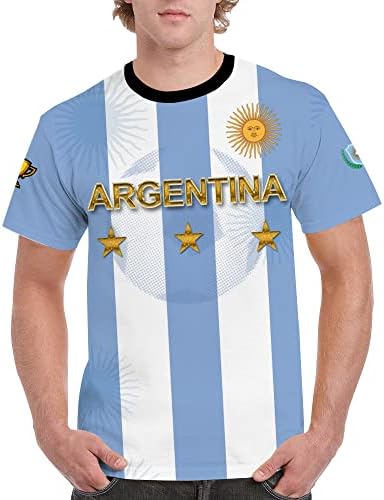 Blue Argentina World Champions Edition Sports Fudbal Boys Kids Youth dres dres košulje