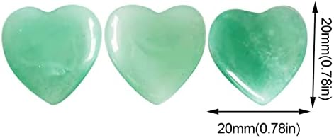 Rose Quarct kristali srčani polirani kamenje voli srčane kamene ukrase za izvana