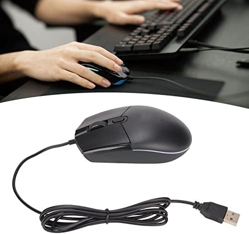 SoarUp RGB Gaming Mouse, Wired Gaming Mouse 1600dpi za domaćinstvo za kancelariju
