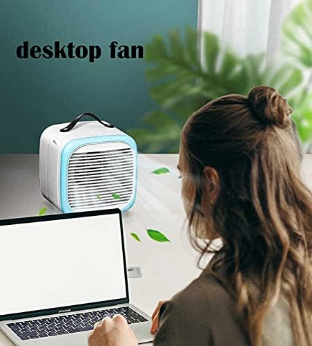 Yoo prenosni klima uređaj ventilator sa USB sučeljem ventilator za hlađenje sa 2 brzine nizak DB Mini lični ventilator zraka za spavaće sobe za kućnu kancelariju