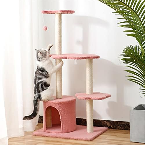Tddgg namještaj za kućne ljubimce pribor za grebanje Cats Tree Tower dodatna oprema za Penjačku strukturu za igru za mačke igračke za kućne ljubimce penjački okvir