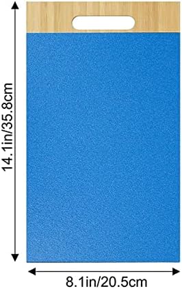 Leefasy podloga za grebanje pasa dvostrana 14,6 x 8,7 inča otporna na habanje ogrebotina kvadratno drvo za