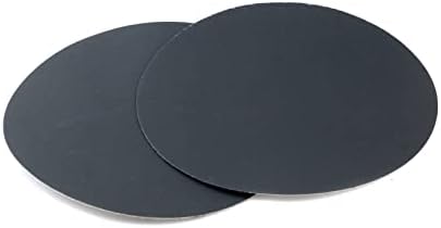 HEVSTIL 8PCS 6 okrugli brusni diskovi, 1000 grit mokro suhi brusni papir Vodootporni ručni diskovi za kuku i petlju za automobilski metal od drveta
