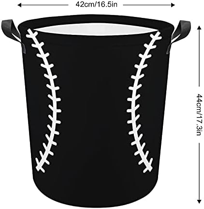 Bejzbol Sport Softball Američka Oksfordska korpa za veš od tkanine sa ručkama korpa za odlaganje za organizatore igračaka dječija soba rasadnik korpa kupatilo