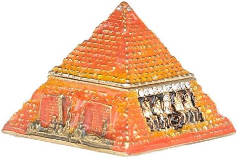 Početna i kuhinja Egipatska piramida sitnica kutija metalni nakit kontejner Kolekcionarska figurica