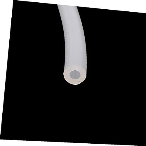 X-dree silikonska prozirna cijev za cijev za vodu cijev za vodu 2 metra 67ft (3 x 5 mm Tubo de Silicona Tubo de Tubo de Agua Translúcido Manguera Manguera 2 metros 6,7 pite